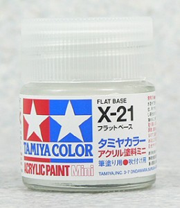TAMIYA 壓克力系水性漆 10ml 消光劑 X-21